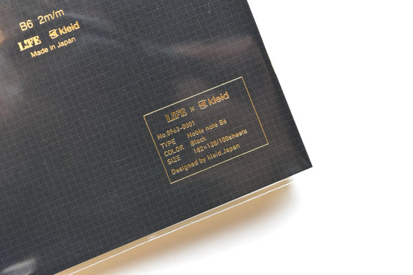 Life x Kleid Noble Note B6 Black
