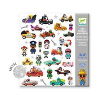 Textured Stickers - World of Crazy Motors