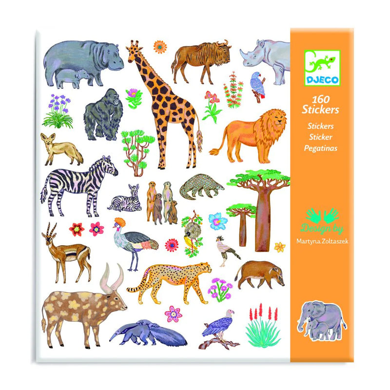 Paper Stickers - Kenya