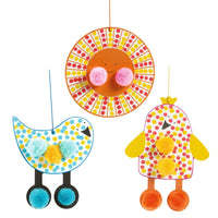 Dots and Pompons Colouring for Little Ones - In the Sky