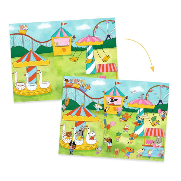 Party Time Rub on Transfer Kit