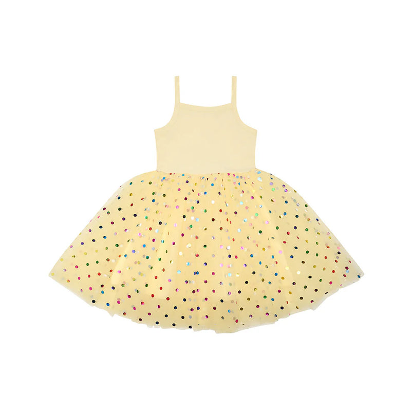 Lemon Spot Dress