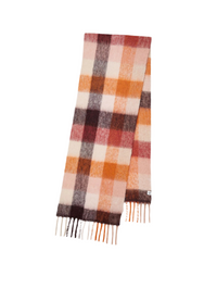 Check Anilopa Scarf - Pink Peacock