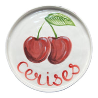 Cerises Plate - Medium