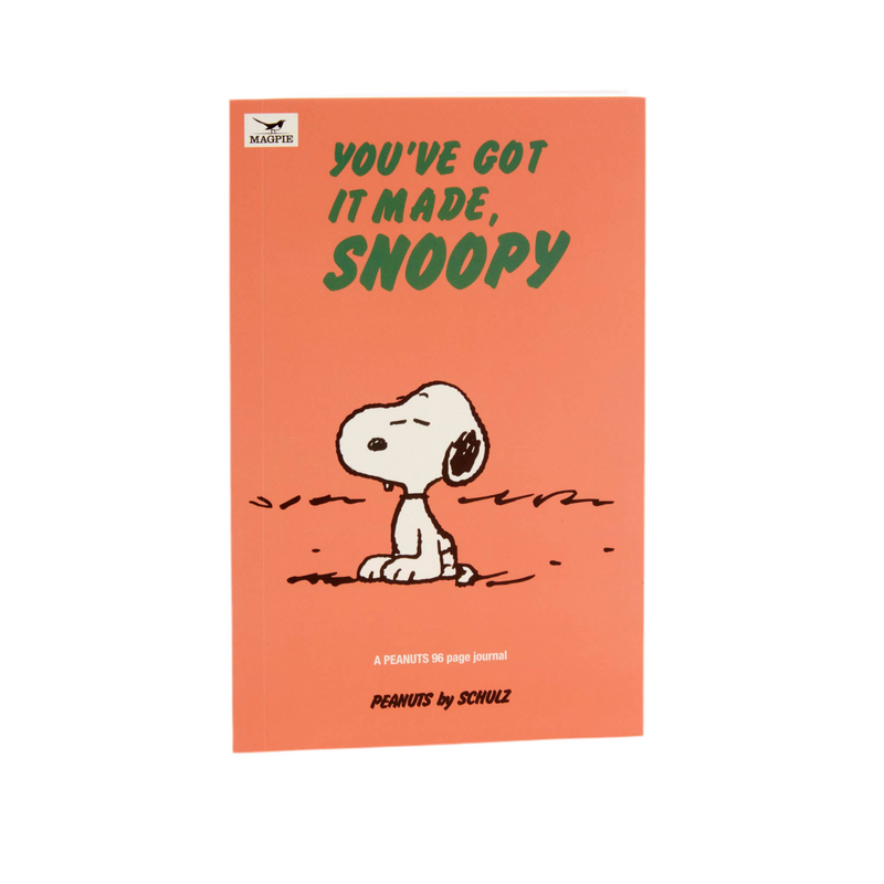 Peanuts Journal You've got it made Snoopy