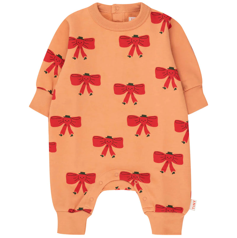 Tinycottons - Tiny Bow One-Piece - Light Rust