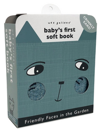 Soft Cloth Book - Friendly Faces in the Garden