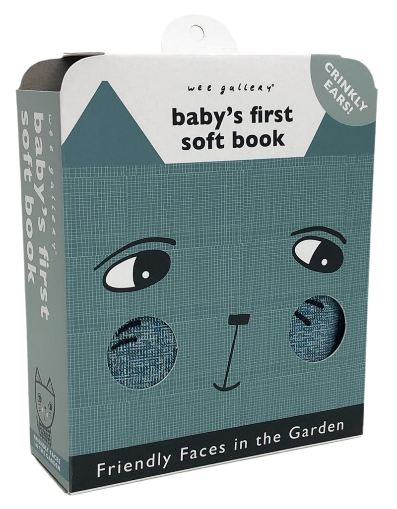 Soft Cloth Book - Friendly Faces in the Garden