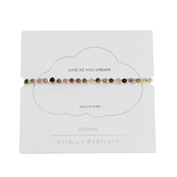 Amelia Bracelet - Tourmaline Gold Plated