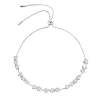 Stars So Bright Slider Bracelet - Silver Plated