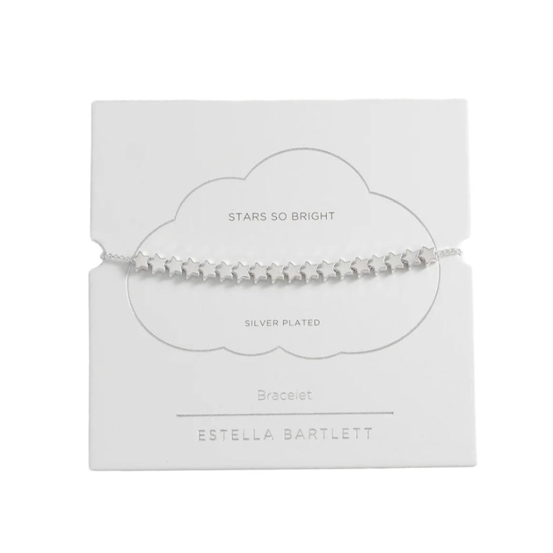 Stars So Bright Slider Bracelet - Silver Plated