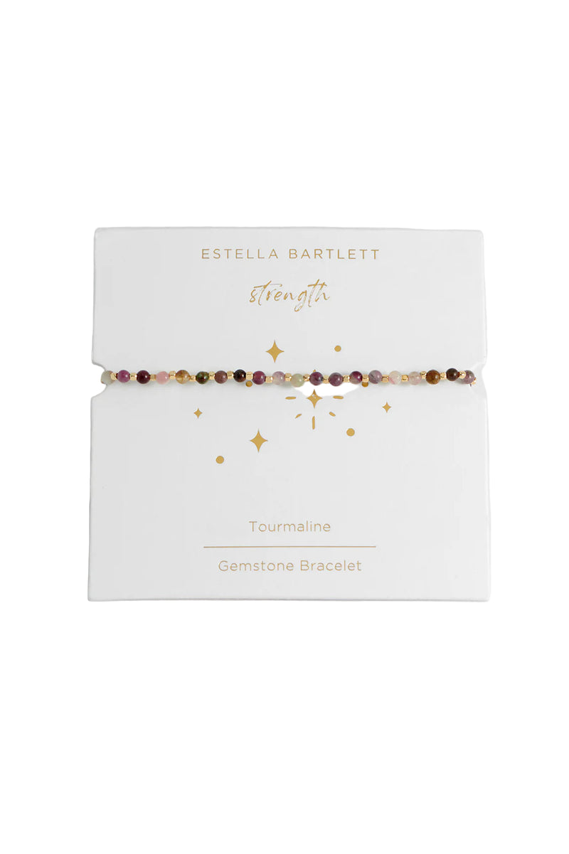 Wellness Tourmaline Amelia Bracelet, Gold Plated