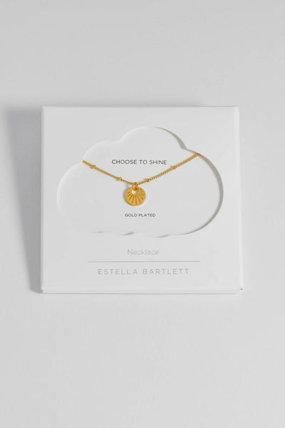 Sunburst Cutout Necklace