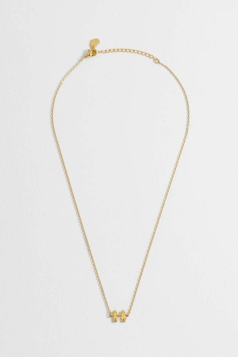 Paperchain People Necklace