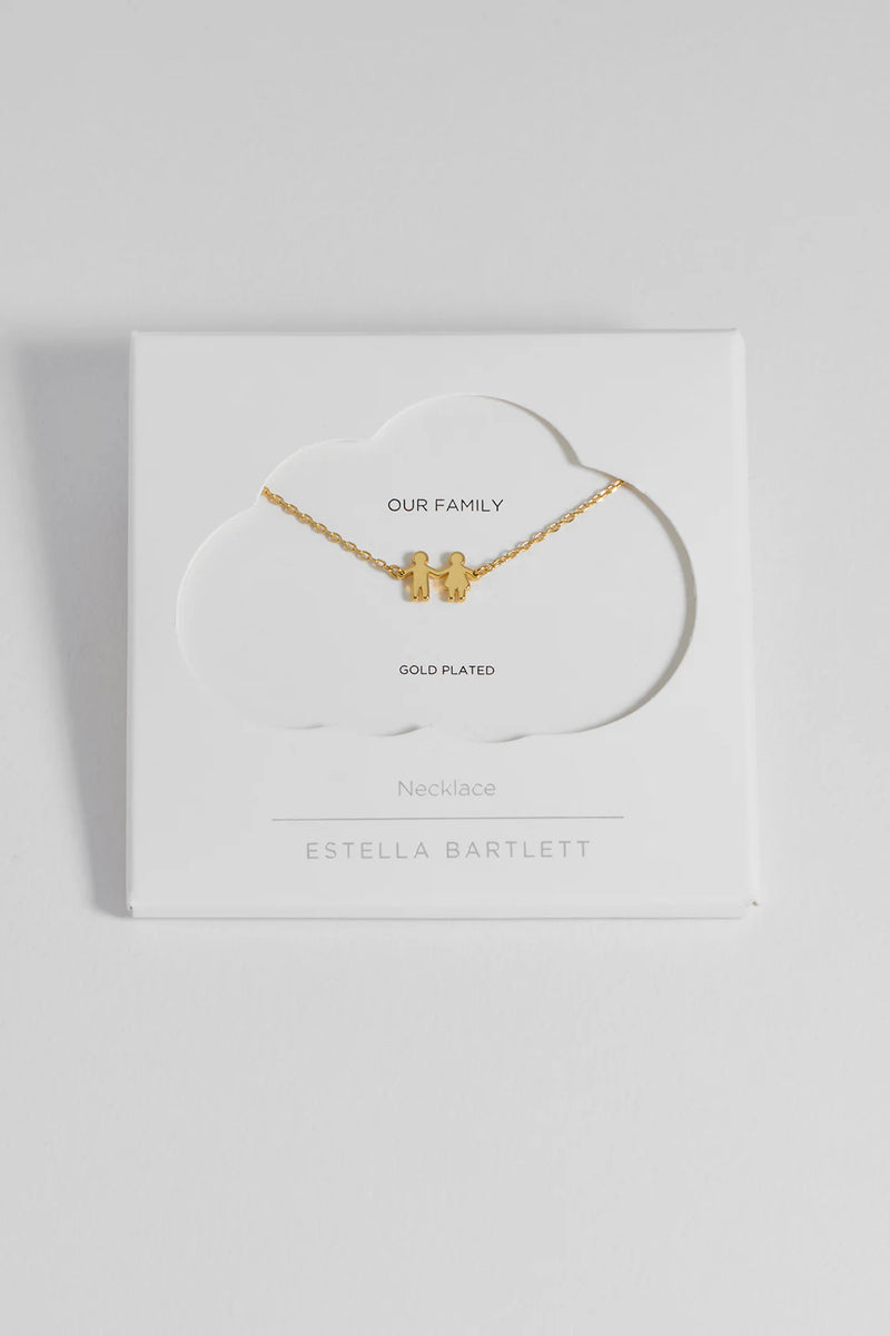 Paperchain People Necklace