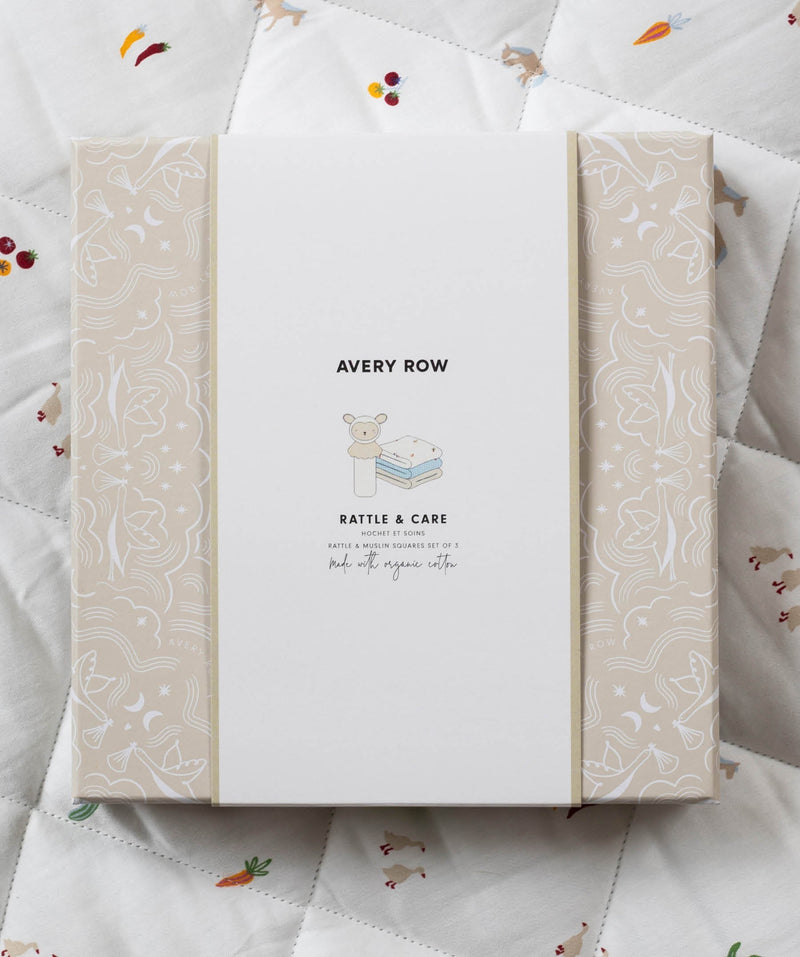 Rattle & Care New Baby Gift Set - Little Farm