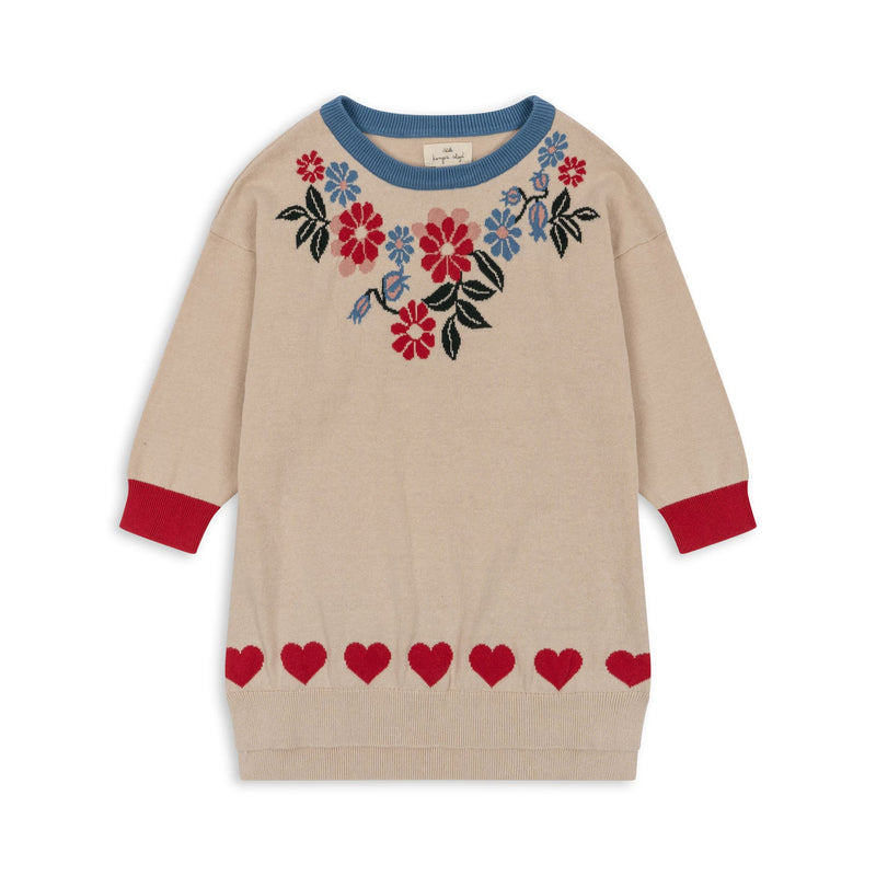 Eli Knit Dress - Flower