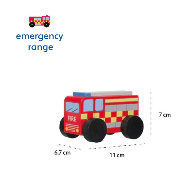 Wooden Fire Engine