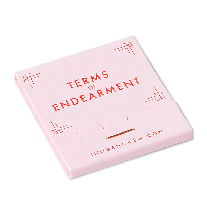 Imogen Owen-Terms Of Endearment Pocket Matchbook