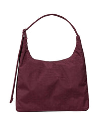 Nylon Shoulder Bag - Mahogany