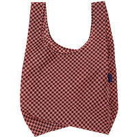 Standard Baggu - Pink Brown Check