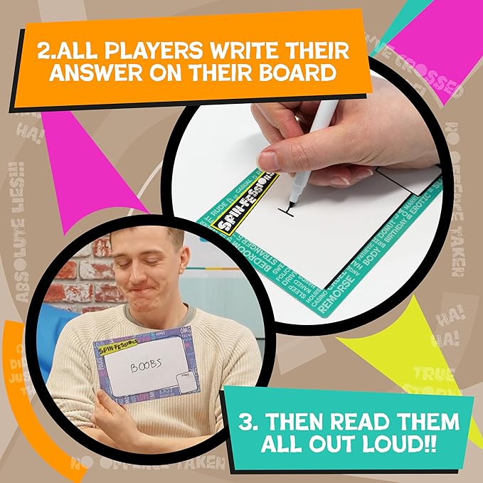 Spin-Fessions Board Game