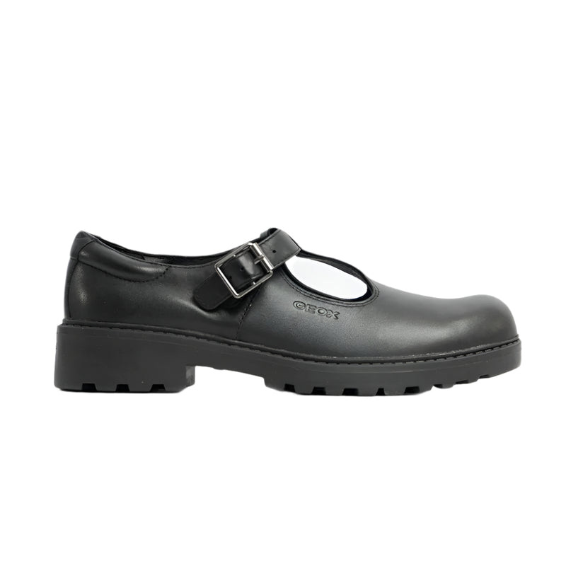 J Casey G.E - Smo.Lea Black Leather Shoe