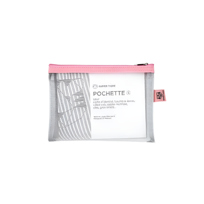 Mesh Pocket - Small - White
