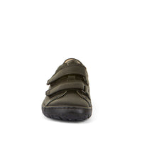 Alex Barefoot School Shoe - Black Matte Leather