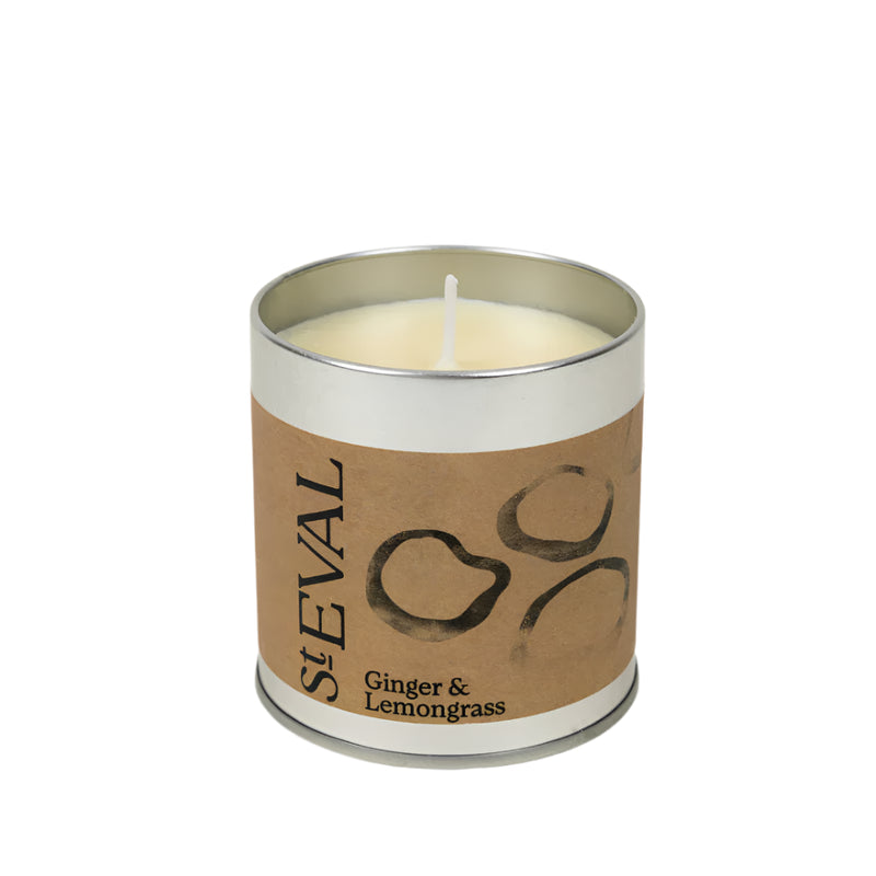Ginger & Lemongrass Tin Candle