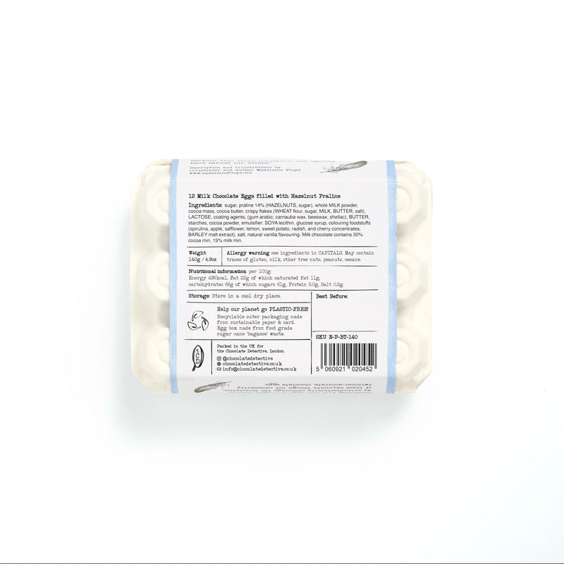 12 Chocolate Goldfinch Eggs