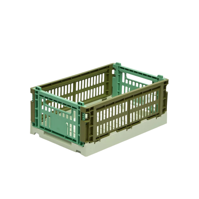 Colour Crate Mix - Olive/Dark Mint - Small