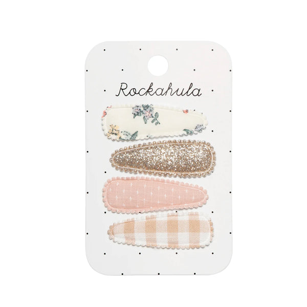 Flora Fabric Clip set