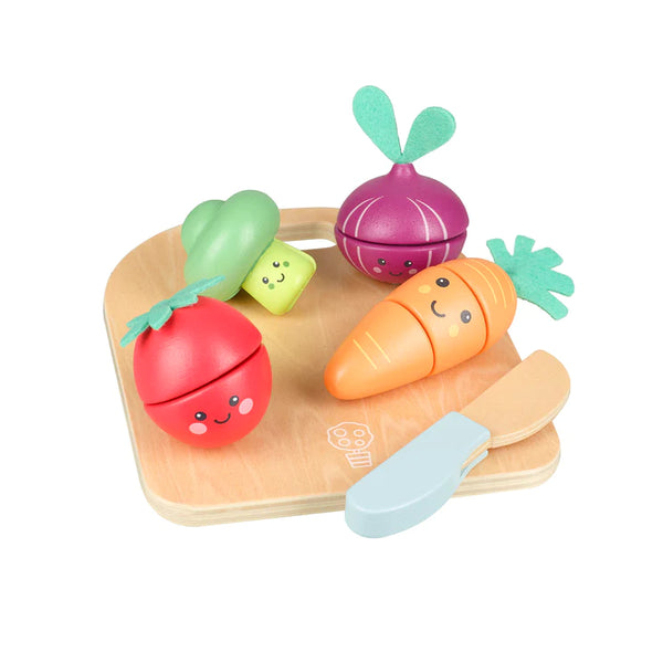 Orange Tree Toys - Cutting Veg - Happy Veggies