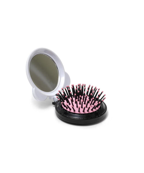 Hairbrush With Mirror - Panda