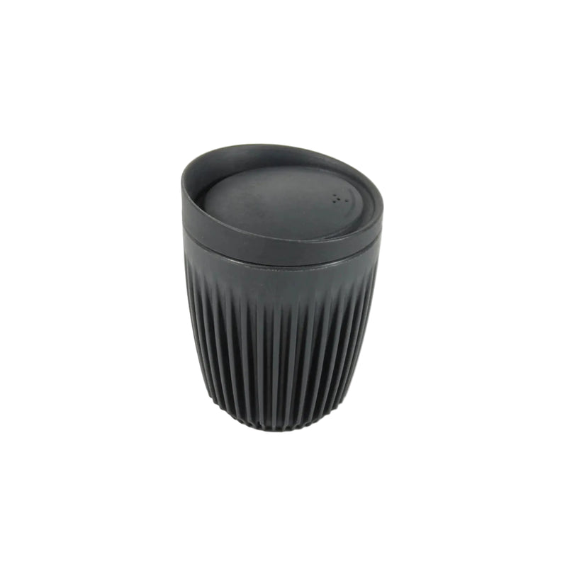 Huskee Cup & Lid 8oz - Charcoal