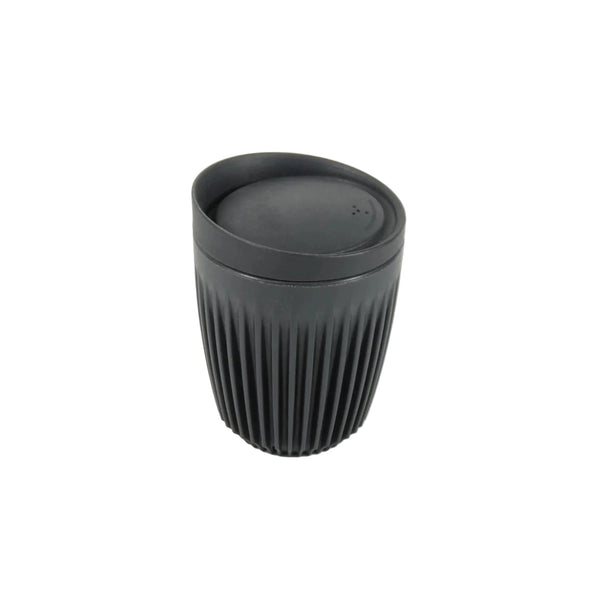 Huskee Cup & Lid 8oz - Charcoal