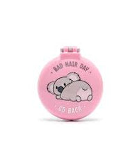Hair Brush With Mirror - Koala
