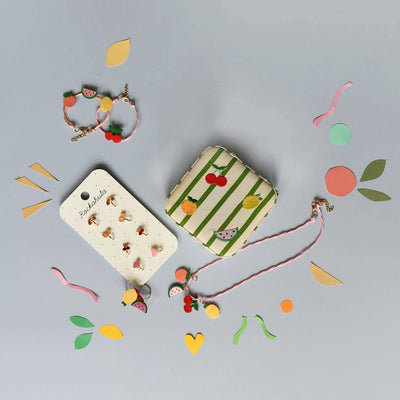 Carnival Clip On Earrings