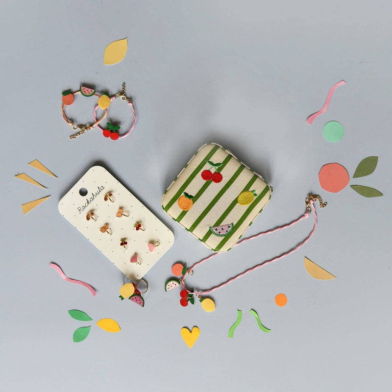 Carnival Clip On Earrings