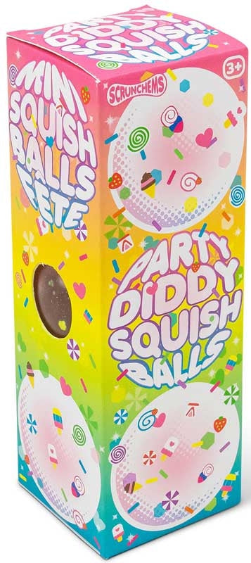 Scrunchems Party Squish Ball 3 Pack
