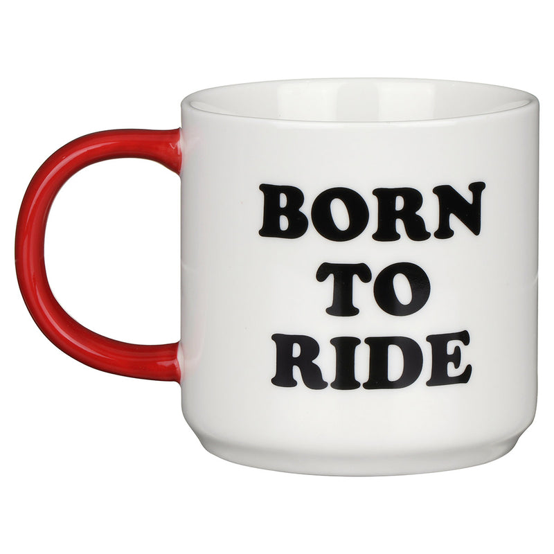 Peanuts Born To Ride Mug