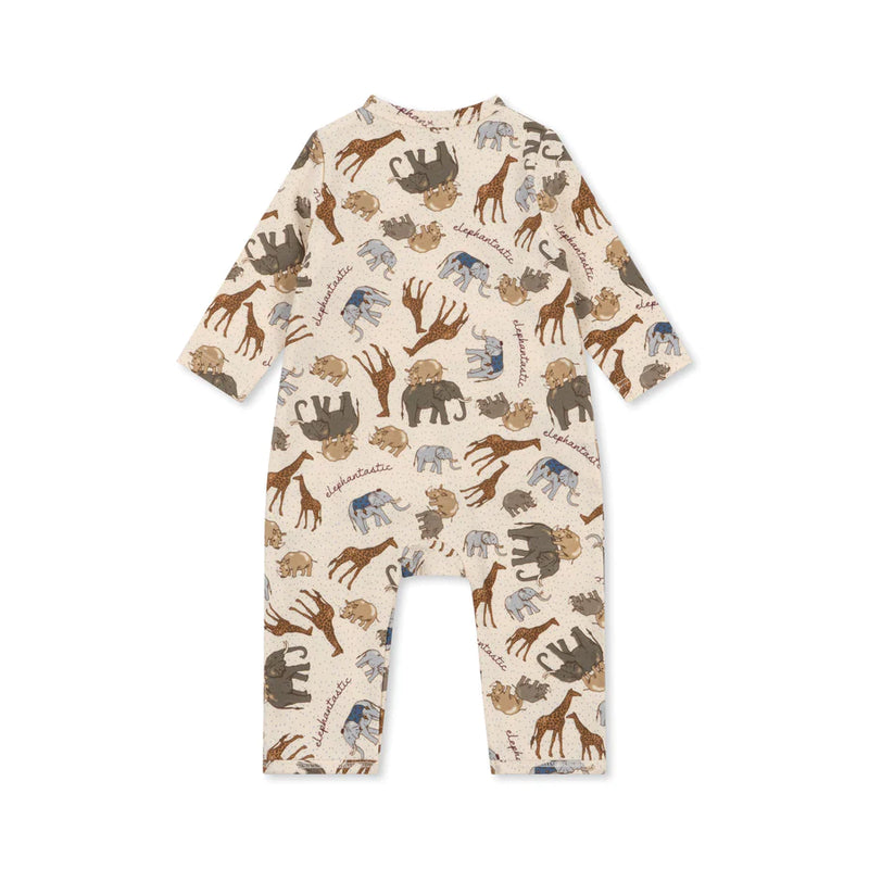 Konges Sløjd - Newborn Onesie - Elephantastic