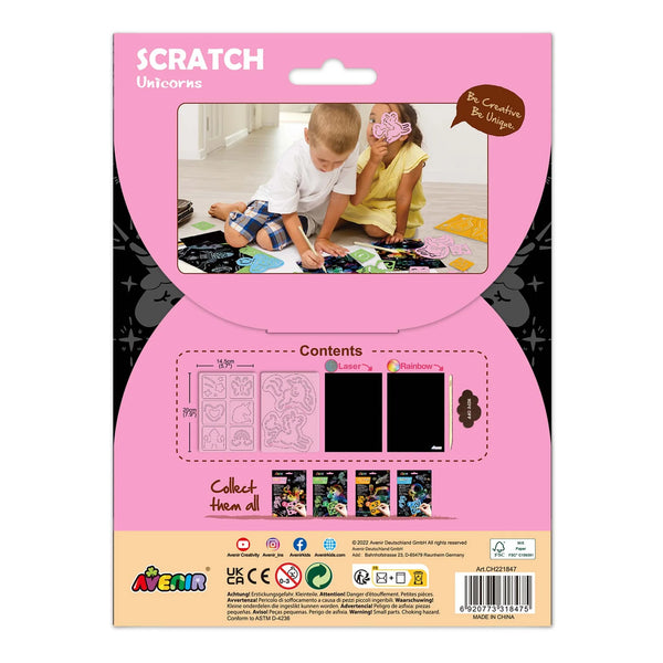 Scratch with Stencil - Unicorns