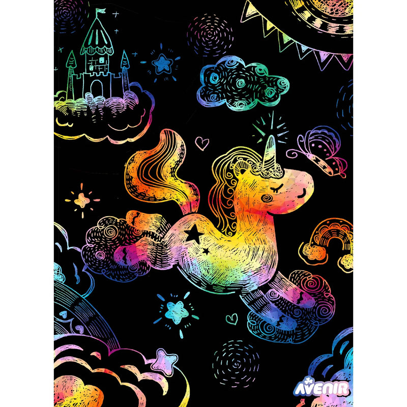 Scratch with Stencil - Unicorns