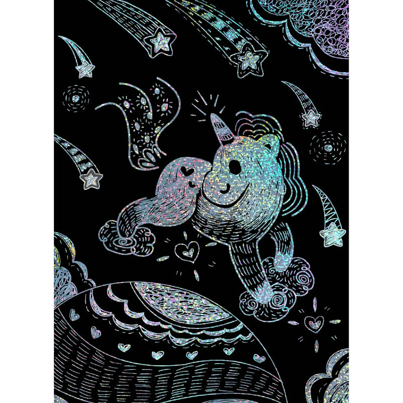 Scratch with Stencil - Unicorns