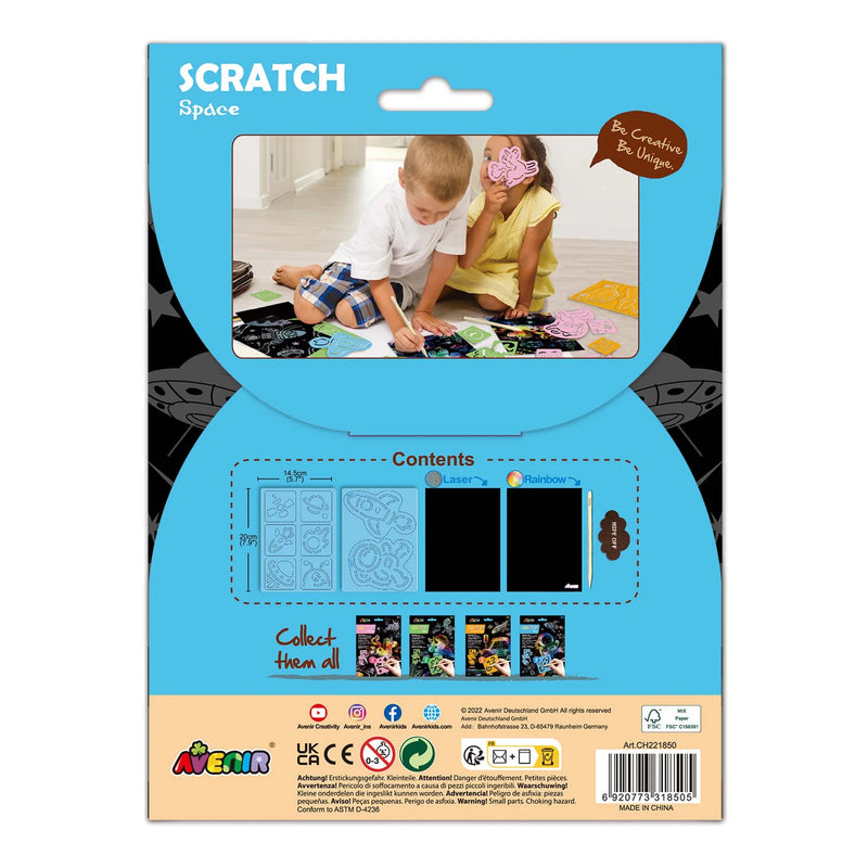 Scratch with Stencil - Space