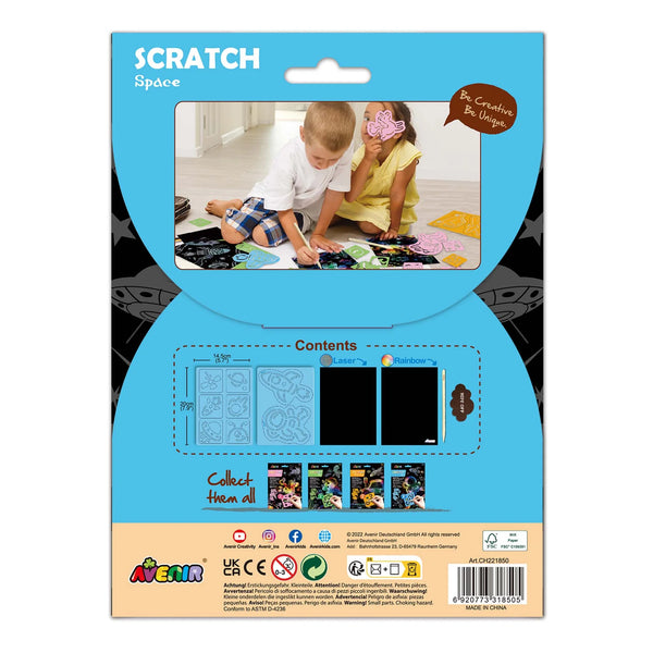 Scratch with Stencil - Space