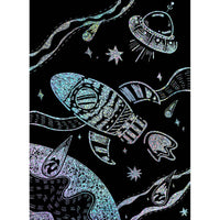 Scratch with Stencil - Space