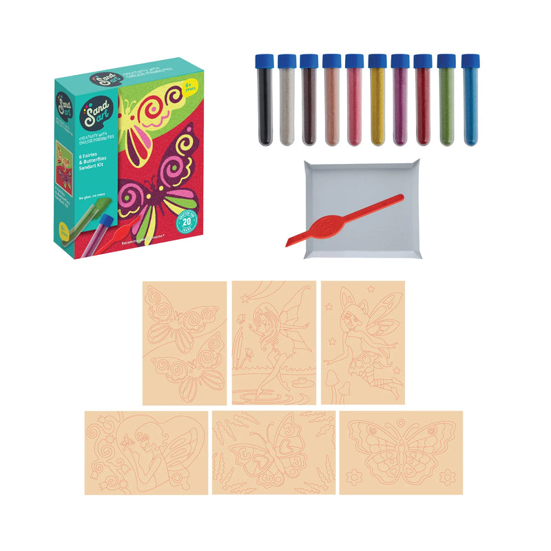 Sandart Cute Animals 6 Pack